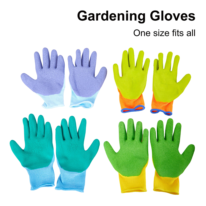 Gardening Glove Waterproof - 1 คู่ถุงมือทำสวนสำหรับเด็กระบายอากาศได้ดี ทนทาน กันน้ำ ป้องกันการกัดและการบาด สำหรับการเก็บเปลือกหอย