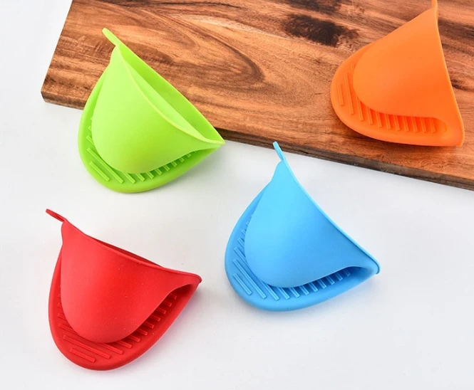 Oven Mitt Silicone - ถุงมือซิลิโคนทนความร้อนสำหรับเตาอบ ที่จับหม้อ ที่จับจาน สำหรับทำอาหาร อบขนม