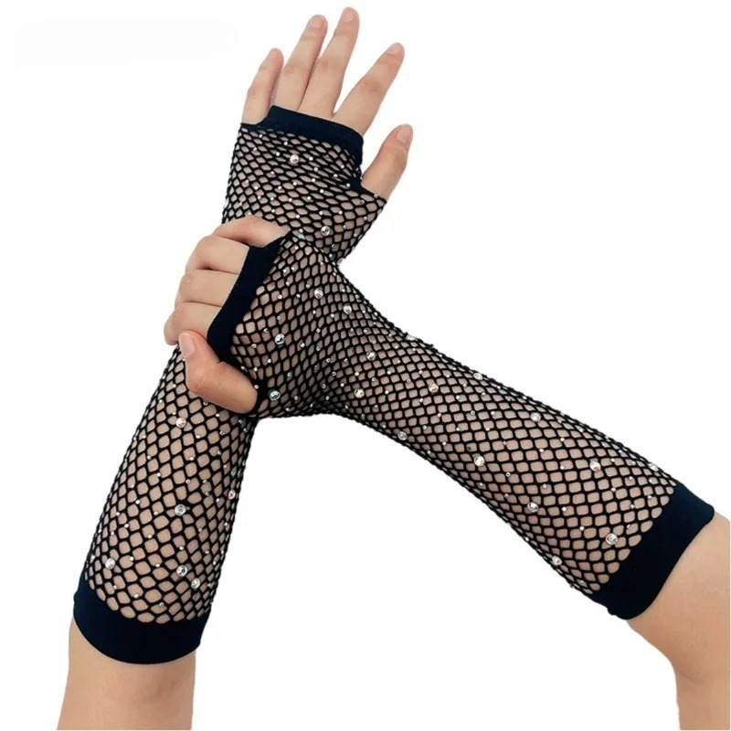 ถุงมือแต่งงานแบบไม่มีนิ้ว ระบา - Fingerless Glove Knit บทวิจารณ์และราคา
