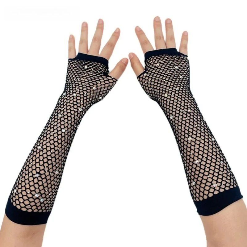 ถุงมือแต่งงานแบบไม่มีนิ้ว ระบา - Fingerless Glove Knit บทวิจารณ์และราคา