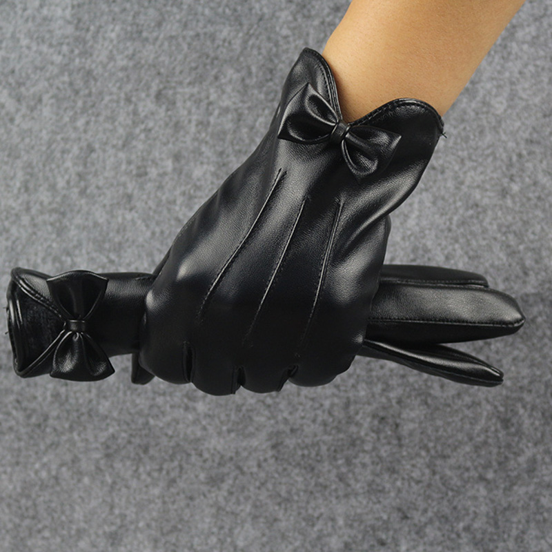คุณภาพสูงหนังผู้หญิงแฟชั่นฤดูห - Leather Driving Glove บทวิจารณ์และราคา