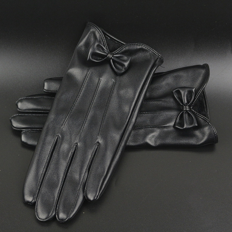 คุณภาพสูงหนังผู้หญิงแฟชั่นฤดูห - Leather Driving Glove บทวิจารณ์และราคา