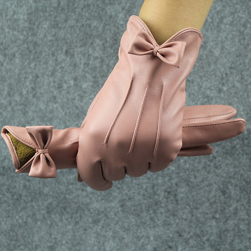 คุณภาพสูงหนังผู้หญิงแฟชั่นฤดูห - Leather Driving Glove บทวิจารณ์และราคา
