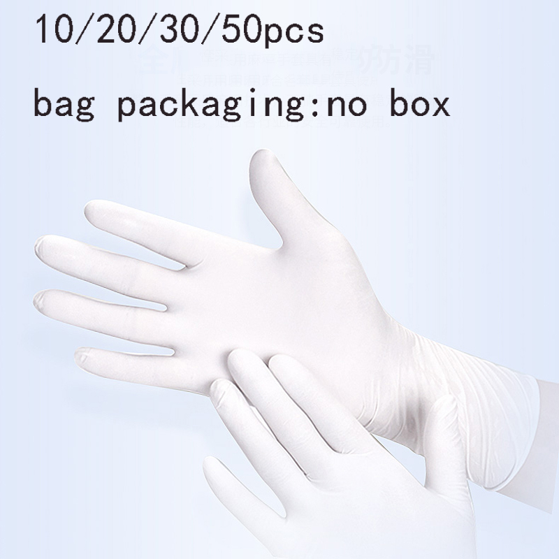 S/M/L/XL ถุงมือไนไตรล์แบบใช้แล - Dish Glove Rubber บทวิจารณ์และราคา