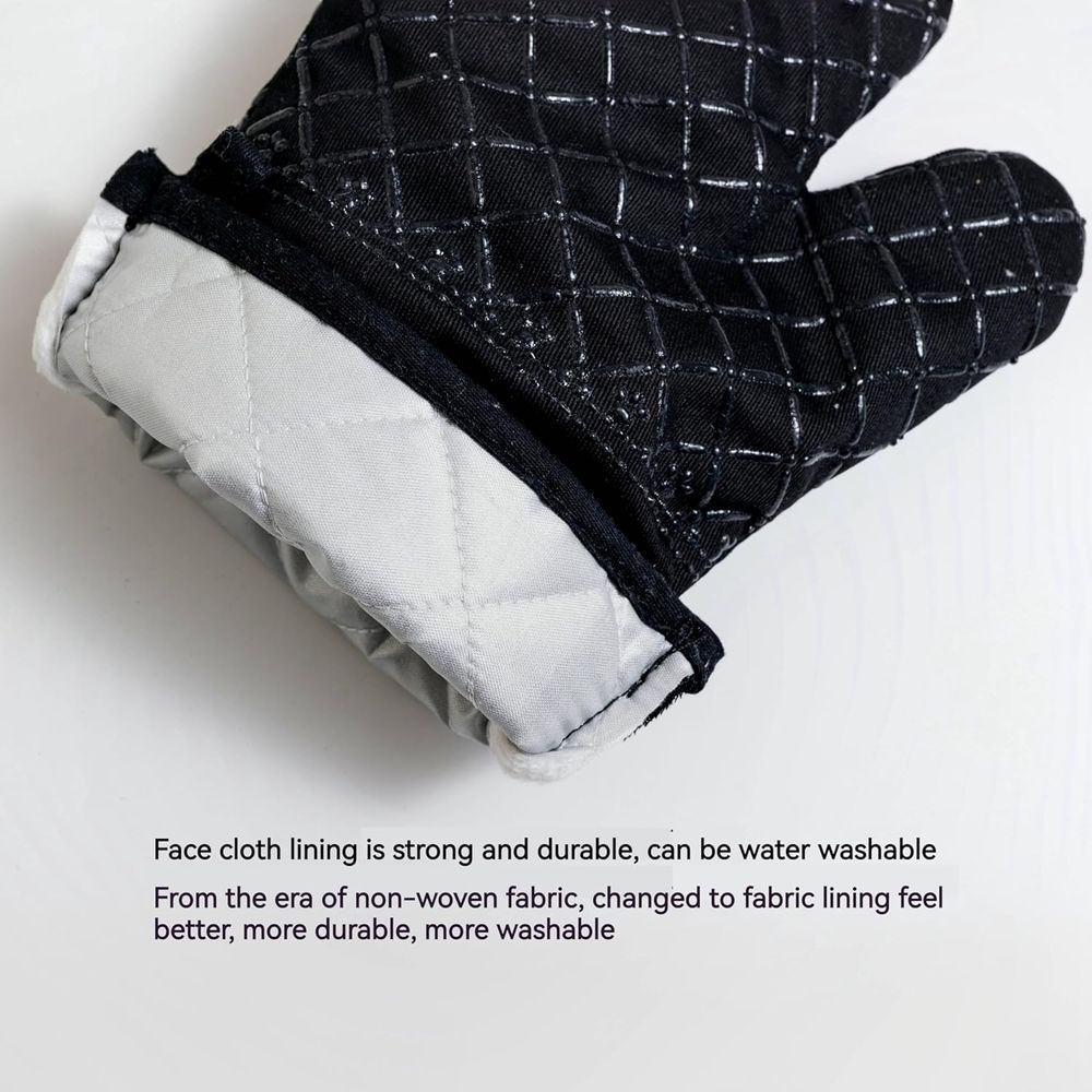 ชุด 4 ชิ้น, ถุงมือกันความร้อนส - Oven Mitt Silicone บทวิจารณ์และราคา