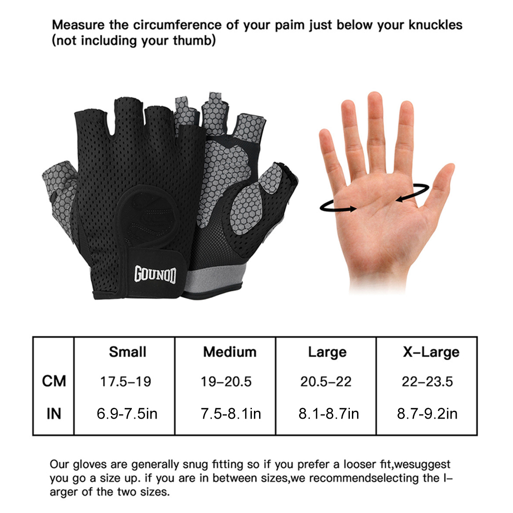1 คู่ถุงมือยกน้ำหนักกันลื่น, ถ - Fingerless Glove Knit บทวิจารณ์และราคา