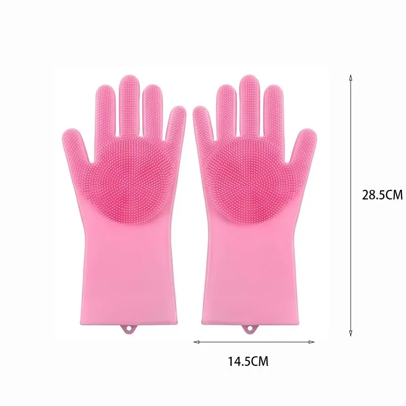 1 PC ซิลิโคนล้างจานถุงมือทําคว - Dish Glove Rubber บทวิจารณ์และราคา