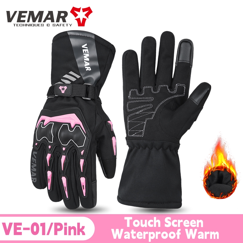 ถุงมือมอเตอร์ไซค์กันน้ำ VE-01  - Winter Glove Insulated บทวิจารณ์และราคา