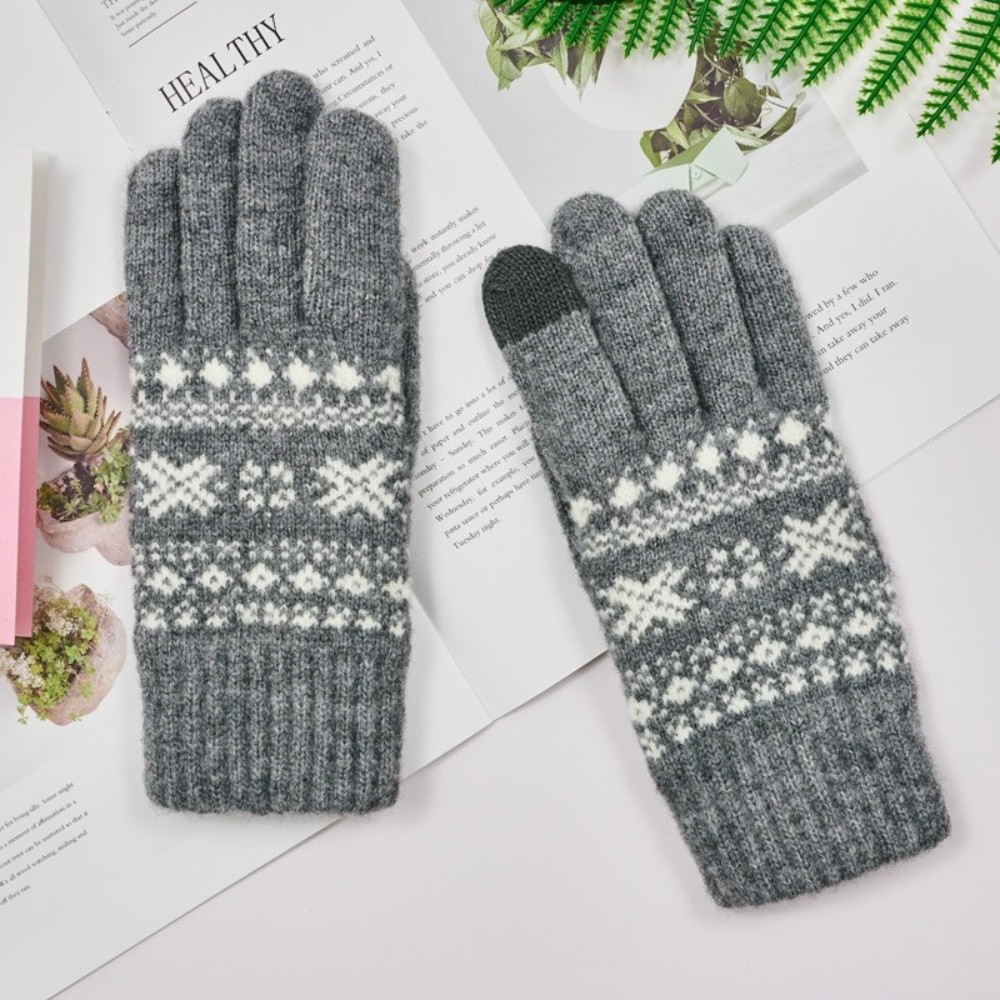 หน้าจอสัมผัส ‌   ถุงมือถักเต็ม - Winter Glove Insulated บทวิจารณ์และราคา