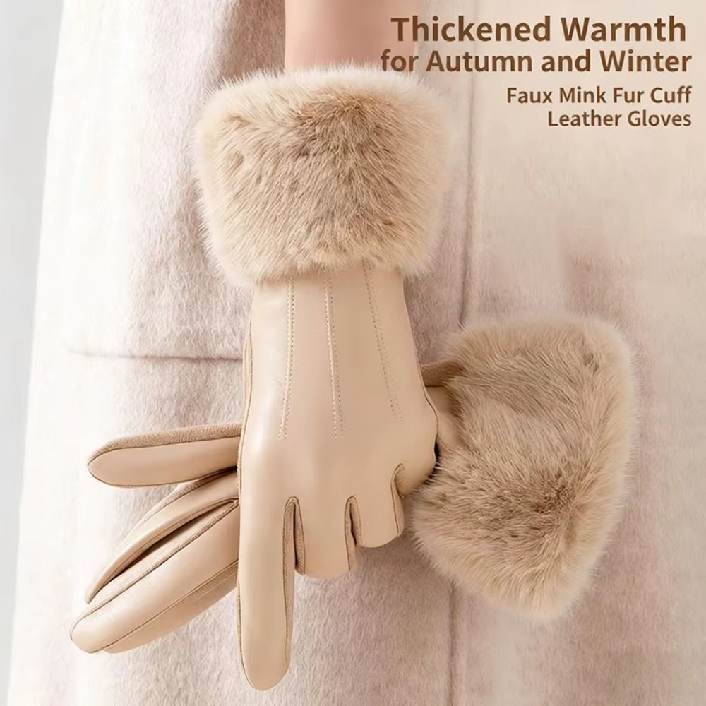 ถุงมือหนังผู้หญิงบุด้วยวัสดุกั - Winter Glove Insulated บทวิจารณ์และราคา