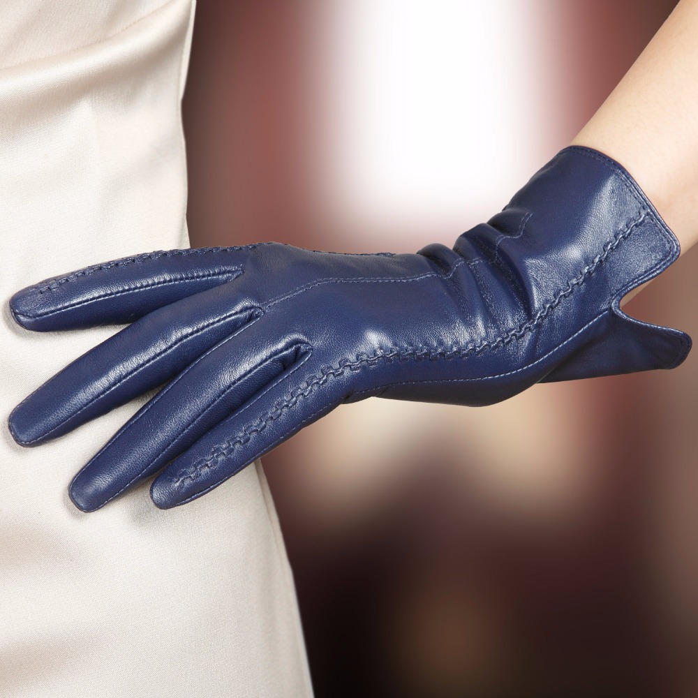 ถุงมือหนังแท้หญิงคุณภาพสูงสุภา - Leather Driving Glove บทวิจารณ์และราคา