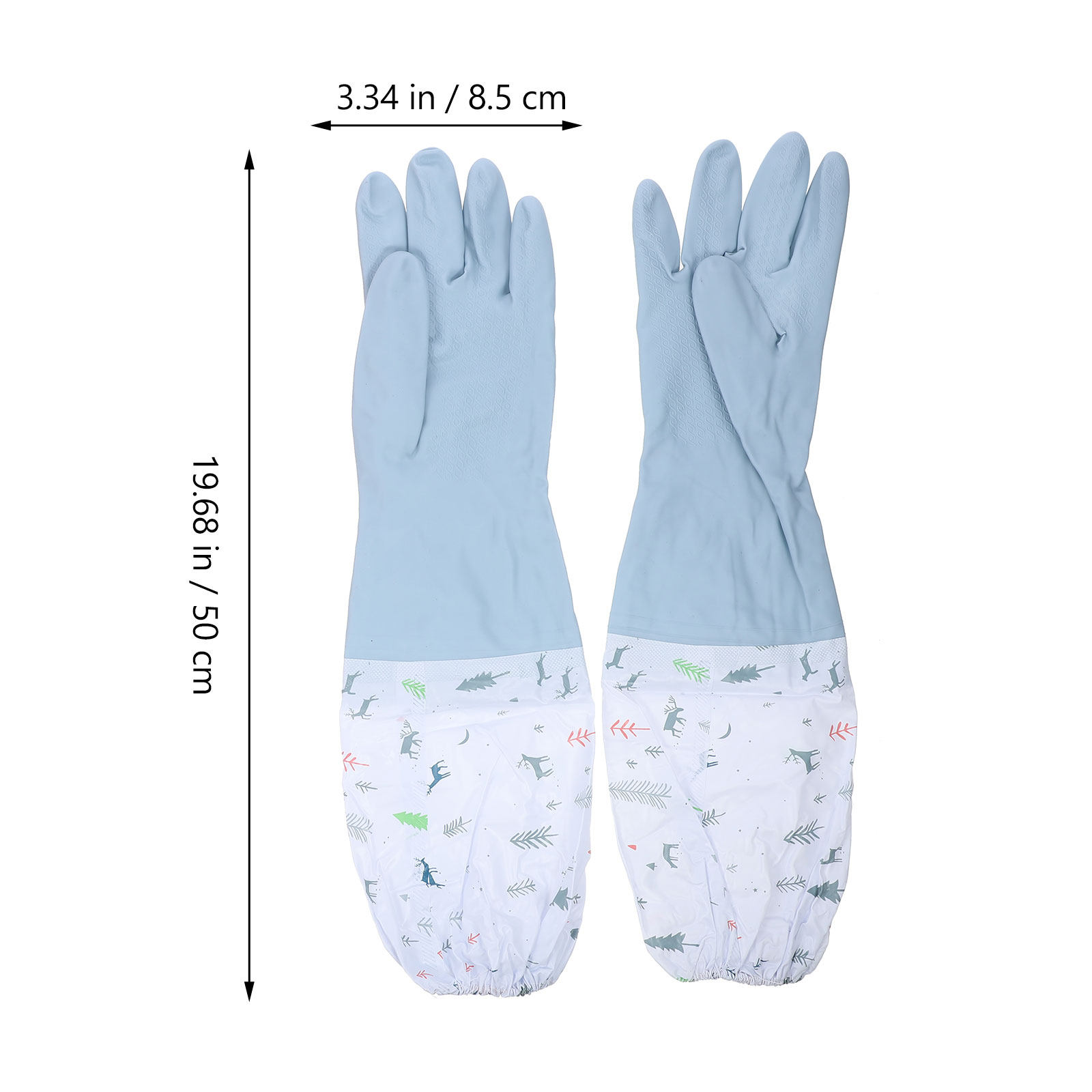 ถุงมือทำความสะอาดกันน้ำสำหรับล - Dish Glove Rubber บทวิจารณ์และราคา